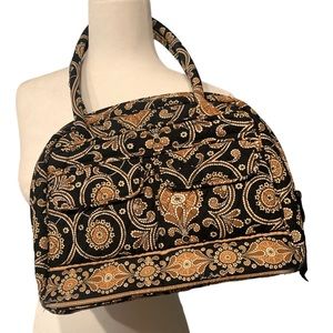Vera Bradley Retired Print Caffe Latte Bag